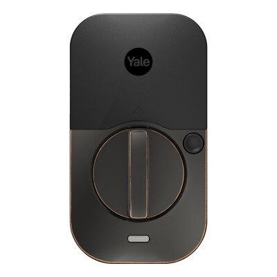 Yale Pro 2 Keyed Pushbutton Keypad Lock with Wi-Fi, Oil-Rubbed Bronze